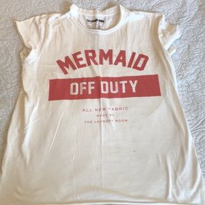 Mermaid off duty top
